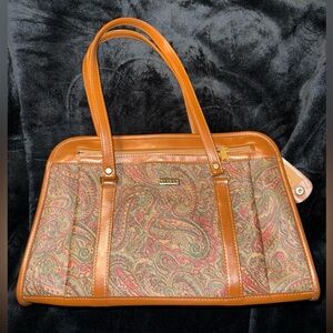 Vintage Paisley Shoulder Bag